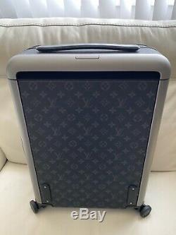 100% Authentic LOUIS VUITTON LV Horizon 55 Rolling Luggage Travel Bag