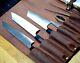 100% Real Leather Chefs knife-roll-bag