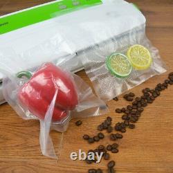 11 x 50' Vacuum Sealer Embossed Bags Rolls Sous Vide Kitchen FoodSaver FDA Free
