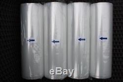 11x50' Food Saver Vacuum Sealer Bags Rolls 4Mil Embossed FoodSaver Storage Bags