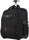 17in Rolling Backpack School Travel Carry On Bookbag Wheeled Suitcase Adult Bag