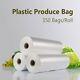 1-10 Rolls Plastic Grocery Clear Produce Bag on Roll Fruit Food Storage 350/Roll