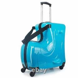 20/24inch Cute Travel Suitcase Multifunction Rolling Luggage Trolley Bag