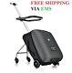 20 Inch Kids Suitcase Carry On Rolling Luggage Box Sitting Trolley Bag For Baby
