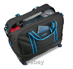 20 Rolling Wheeled Tote Duffle Bag Carry On Luggage expandable Travel Suitcase