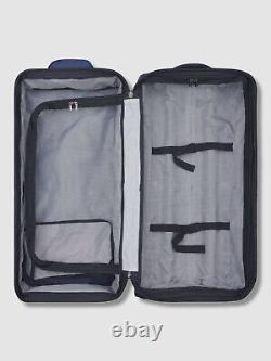 $255 Delsey Blue Raspail Luggage Rolling Duffle Bag Handle Travel Suitcase 28