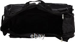 26 Lightweight Rolling Duffel Bag, Black, One Size