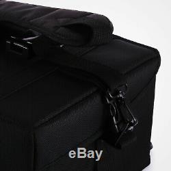 2 in 1 Rolling Makeup Case Train Box Cosmetic Organizer Luggage Trolley Bag