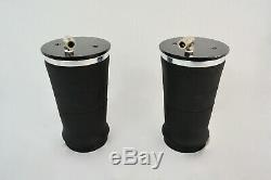 2 tapered sleeve air bags single 3/8npt port air ride suspension rolled spring