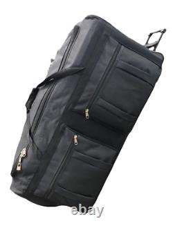 42-Inch Rolling Duffle Bag with Wheels, XL Duffle Bag with Rollers