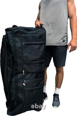 42-inch Rolling Duffle Bag with Wheels Heavy Duty XL Storage Bag