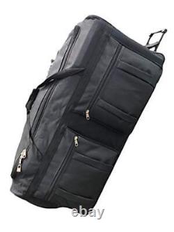 42-inch Rolling Duffle Bag with Wheels, Luggage Bag, Hockey Bag, XL Duffle