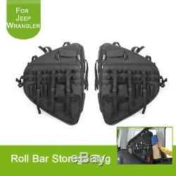4-Door Left&Right Roll Bar Storage Bag for Jeep Wrangler JL 18+ Car Accessories