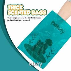 600 Dog Poo Bags Large Thick Dog Poop Tie Handles Doggy 2 Dispenser Scooper Bags