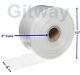 8 x 2150' Clear Poly Tubing Tube Plastic Bag Polybags Custom Bags on a Roll 2ML