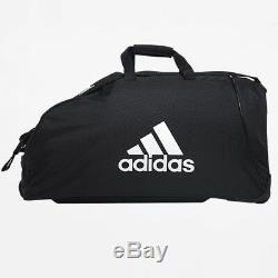 Adidas martial arts Team Bag/Rolling Wheeled Duffle Bag/Carrier Bag/Gyms bag
