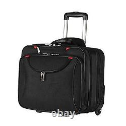 AirTraveler Rolling Briefcase Rolling Laptop Bag Computer Case with Wheels