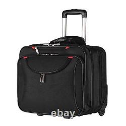 AirTraveler Rolling Briefcase Rolling Laptop Bag Computer Case with Wheels Sp