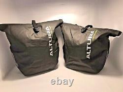 Altura Ultralight Vortex 30 Roll up Pannier Bag Pair Black
