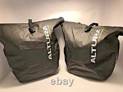 Altura Ultralight Vortex 30 Roll up Pannier Bag Pair Black