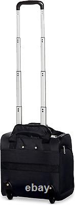 Amazon Basics Underseat Carry-On Rolling Travel Luggage Bag with Wheels, 14
