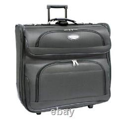 Amsterdam Business Rolling Garment Bag One Size Grey