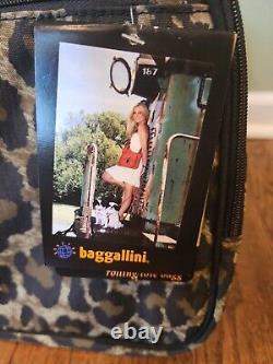 Baggallini Large Travel Bag Luggage Rolling Tote Carry On Collapsible Handle