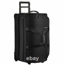 Baseline-Softside Medium Upright Rolling Duffle Bag, 27 Medium 27-Inch Black