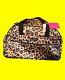 Betsey Johnson Designer Carry On Rolling Duffel Bag In Cool Cat NWT MSRP $160