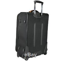 Birmingham Black 25 29 Water Resistant Rugged Rolling Luggage Suitcase Bag Set