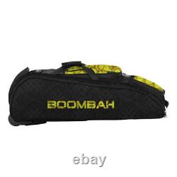 Boombah Beast 2.0 Rolling Softball Duffle Bat Bag, Wheeled Players Gear Pack