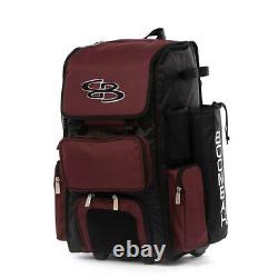 Boombah Rolling/Wheeled Handle Superpack 2.0 Baseball/Softball Bag 47 Colors