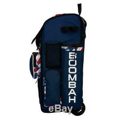 Boombah Superpack 2.0 Rolling Wheeled Baseball/Softball Bat Bag Pack USA/Patriot