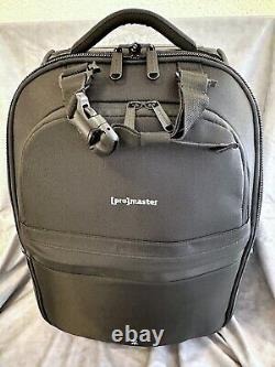 Brand New Promaster Rollerback Medium Rolling Wheeled Camera Backpack Bag Case