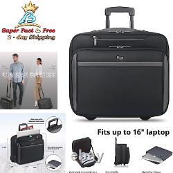 Briefcase Wheeled Bags TSA Laptop Sleeve Rolling Case Overnight Travelling Bag
