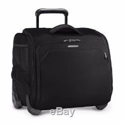 Briggs & Riley Transcend 15.5 BLACK Rolling Cabin Bag Upright Luggage TU315