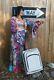 CARRY ON SPINNER 22 LUGGAGE NX XN PATTERN ROLLING WHEELED Suitcase TRAVEL Bag