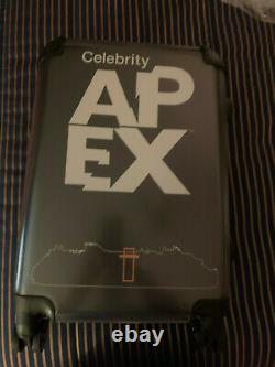 CELEBRITY CRUISE Celebrity Apex Rolling Spinner Luggage Hard Shell Suitcase Bag