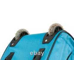 Carry On Duffel Bag Flight Purse Airport Flying Luggage Rolling Turquoise Sack
