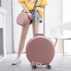 Carry On Luggage With Wheel Rolling Travel Suitcase Spinner Cross Body Bag Women