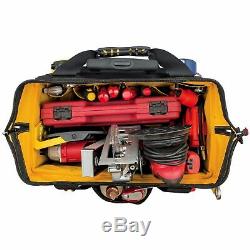 Cat 18 in. Pro Rolling Tool Bag 18 Pockets Heavy Duty 1680D Polyester 240050