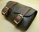 Chopper Harley Motorcycle Leather Saddle Bag Tool Roll1