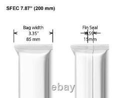 Clear Heat Sealable Packaging Film Roll Clear 7.87 (200mm) Wide