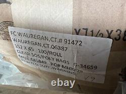 Clear Poly Bag Roll 152 x 42 (100/Roll) Great Furniture Cover
