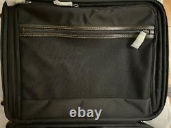 Coach 22 Carry-On Suitcase Luggage Rolling Travel Bag F68846 Navy Blue