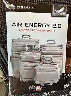 Delsey Air Energy 2.0 Rolling Carry-On Portfolio Business Travel Case Laptop Bag