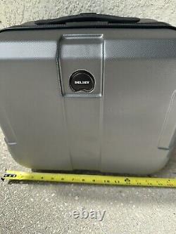 Delsey Paris Hardside Mini Carryon Roller Laptop Multi Purpose Bag Luggage