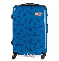 Disney Parks Mickey Mouse Rolling Luggage Large 26 1/4'' (BRAND NEW IN BAG)