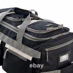 Duffel Bag Rolling Wheeled 8 Pocket Travel Luggage Suitcase Trolley Bag Outdoor