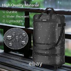 Expandable Foldable Luggage Bag Suitcase Collapsible Rolling Travel Luggage Bag